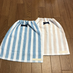  《2枚組》ストライプ①  タオルエプロン