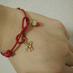 【再販】いちごバンビレザーブレス
