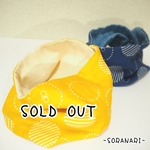 丸とちょうちょの春色ストール風スタイ