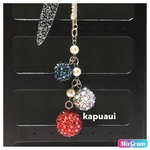 3連スワロボールの帯飾り