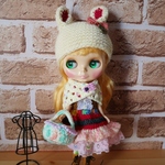 るびぃ75[カラフルイースター４点セット]ブライス アウトフィット Blythe
