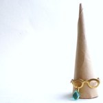 👓💧涙目ガネ リング💧👓*Blue Drop*　