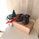 オビツ11＆ミディブライス用サイズ ミニチュアブーツ ケース付き