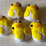 【オーダー品】🐤ひよこのブローチ 10個セット🐤