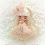 【プチブライス・アウトフィット】ビジュードレス＊Sweet Heart♡
