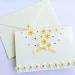 メッセージカード❁︎封筒付き❁︎spring Yellow