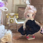 ネイビービスチェセットアップdoll💖ミニチュアドール あめりドール 