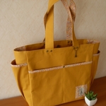 gandamusan様ご予約品【セミオーダー帆布】*通勤通学*マザーズトートバッグ♪