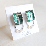 《2way》Lineピアス (雨林)