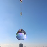 40㎜スワロフスキーボールのきらきらサンキャッチャー③