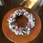 紫陽花とペッパーベリーのリース