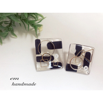 再再再再販！クリアアシメピアス