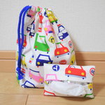 ✱入園・入学グッズ✱コップ袋&ミニティッシュケースセット