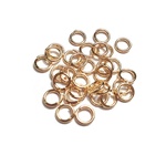 25g 丸カン 8mm x0.7mm 約300個 -  KC ゴールド