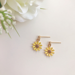 🌻ひまわりのシンプルピアス/イヤリング🌻
