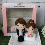 受注製作【結婚祝いにおススメ】ケース入りウェディングドール