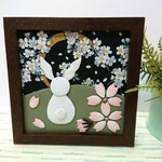 chabe2様専用ページ   ウサギのお花見  