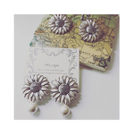 《新作》VINTAGE🌻Sunflower ひまわり×コットンパール