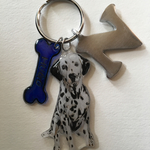 オリジナルペットキーリングL　イニシャル付き【送料無料】