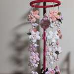 さくらの花の吊るし飾り（スタンド付）