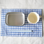 20×30_ランチョンマット<青チェック>_#162_luncheon mat<20×30_blue plaid>