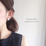 ＊入学式&参観日にも♡＊美人になれる♡＊swarovski crystal flower＊煌めくスワロフスキークリスタルと艶やかパールの大人のビジューイヤリング