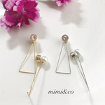 【送料無料】simpleスワロイヤリング