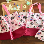 入園入学４点セット  バタフライピンク 