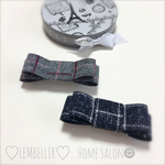 シンプルリボンバレッタ♡