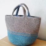 麻ひもバッグ