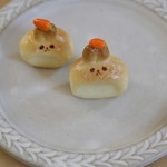 ブローチ再販人参のせうさぎ食パン(小)