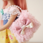 送料無料!!お人形遊びにぴったりなふわもこバッグ♡③