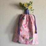 体操服袋（お着替え袋）持ち手付き♡