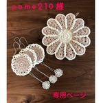 オーダー品⋆̥*̥̥⋆̥pome210様専用