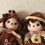 カントリーペア❤︎ドール（ミニかご付き）2