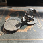 CR 028 コインリング COINRING　イギリス　5PENCE　   12号