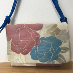 春を感じる 帯リメイクバック 薔薇