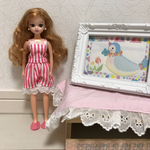 リカちゃん パジャマ ピンクストライプ