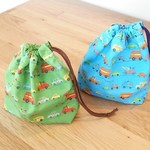 小さいきんちゃくセット 乗り物⭐