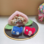 羊毛フェルト 柴犬ちゃんと鯉のぼり♡端午の節句