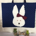 ふわふわうさぎの手提げ袋（限定品）
