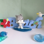 【ご依頼品】サーフィン🌊シュナウザーくん　　