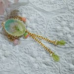 さくら桜サクラ　押し花ブローチ