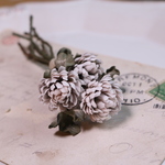 布花 しろつめ草のブローチ