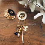 ヴィンテージボタンピアス/イヤリング