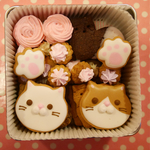 ♡ねこクッキー缶typeA♡