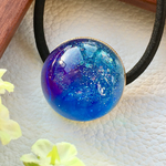 Aurola night sky ヘアゴム　レジン