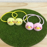 ひよこのヘアゴム