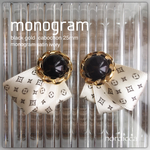【pierce】monogram-ivory