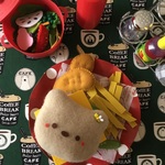 フェルトままごと14 （くまさんバーガー）0808sirotanさんご予約品